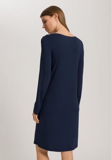 Natural Elegance Soft Jersey Nightgown | Deep Navy 74831-1610